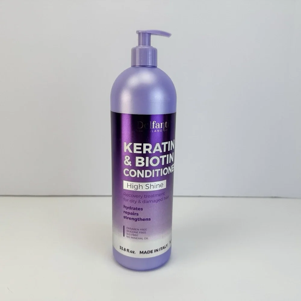 Delfanti ~ Keratin & Biotin Strengthening Conditioner 33.8‎ fl oz NEW!! Italy